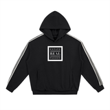 Side Stripe Drop-Shoulder Hoodie