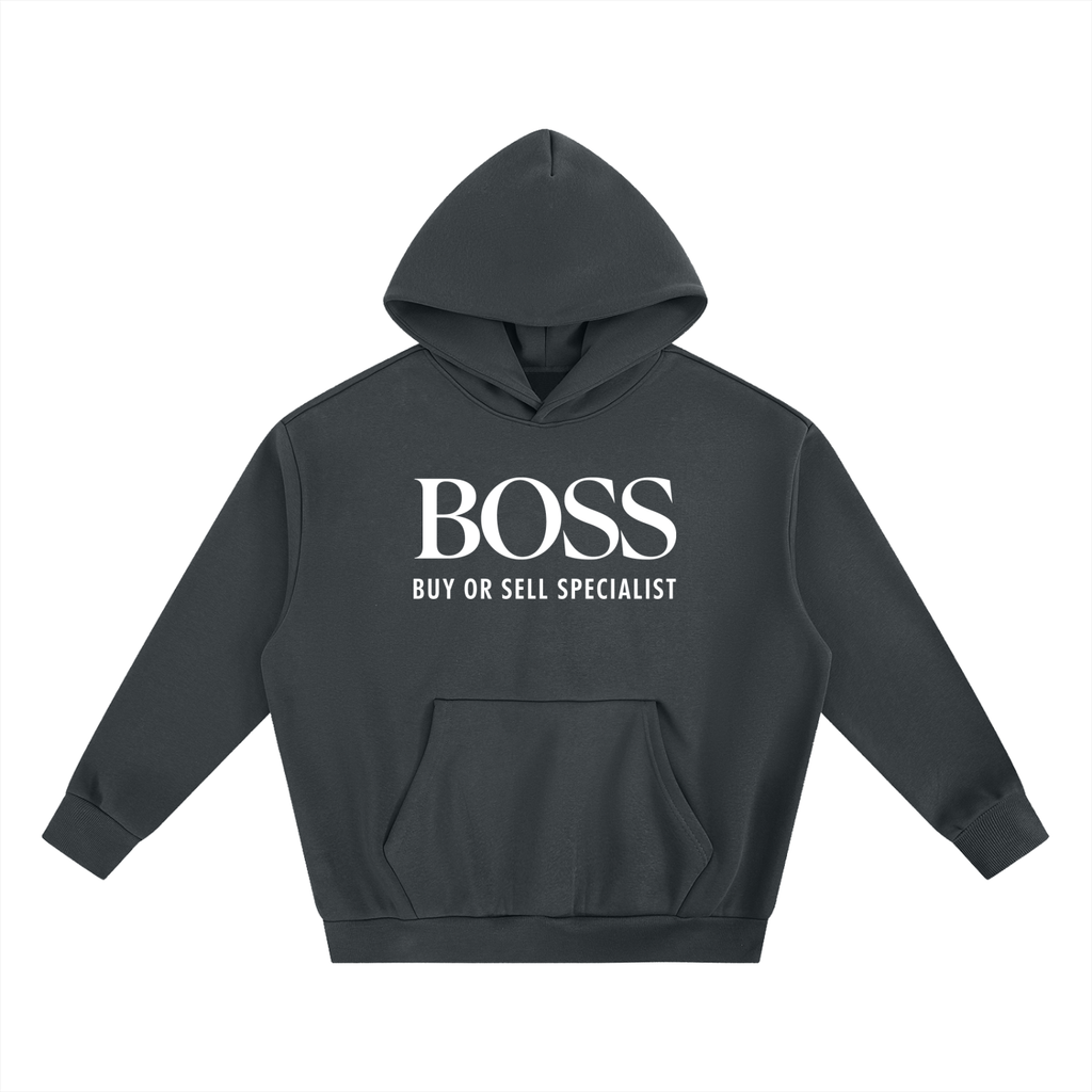 Essential Heavyweight Boxy Fleece Hoodie
