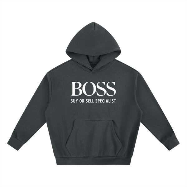 Essential Heavyweight Boxy Fleece Hoodie