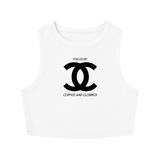 Women's Tight Crewneck Crop Tank Top