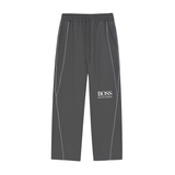 Reflection Striped Straight-Leg Sweatpants