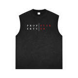 Reverse Washed Tank Top