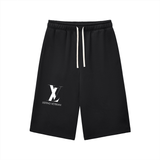 Relaxed Drawstring Three-quarter Sweatpants