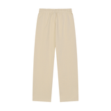 Solid Color Straight-Leg Sweatpants