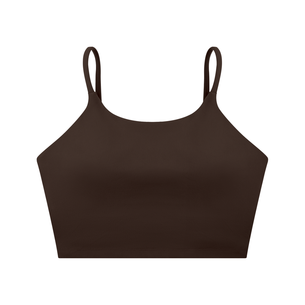 Spaghetti Strap Yoga Sports Bra