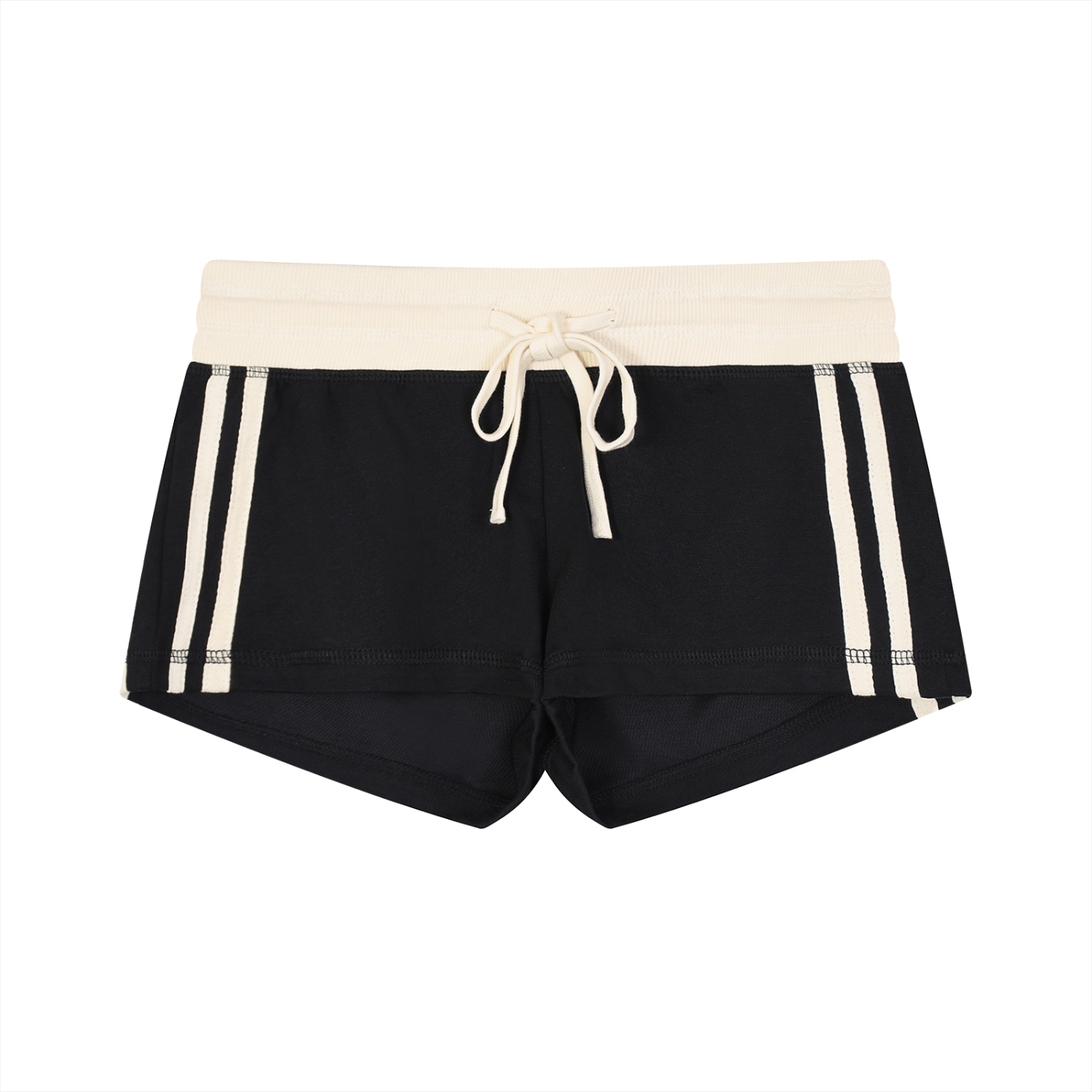 Women's Contrast Stripe Track Shorts Secondary image