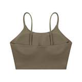 Spaghetti Strap Yoga Sports Bra