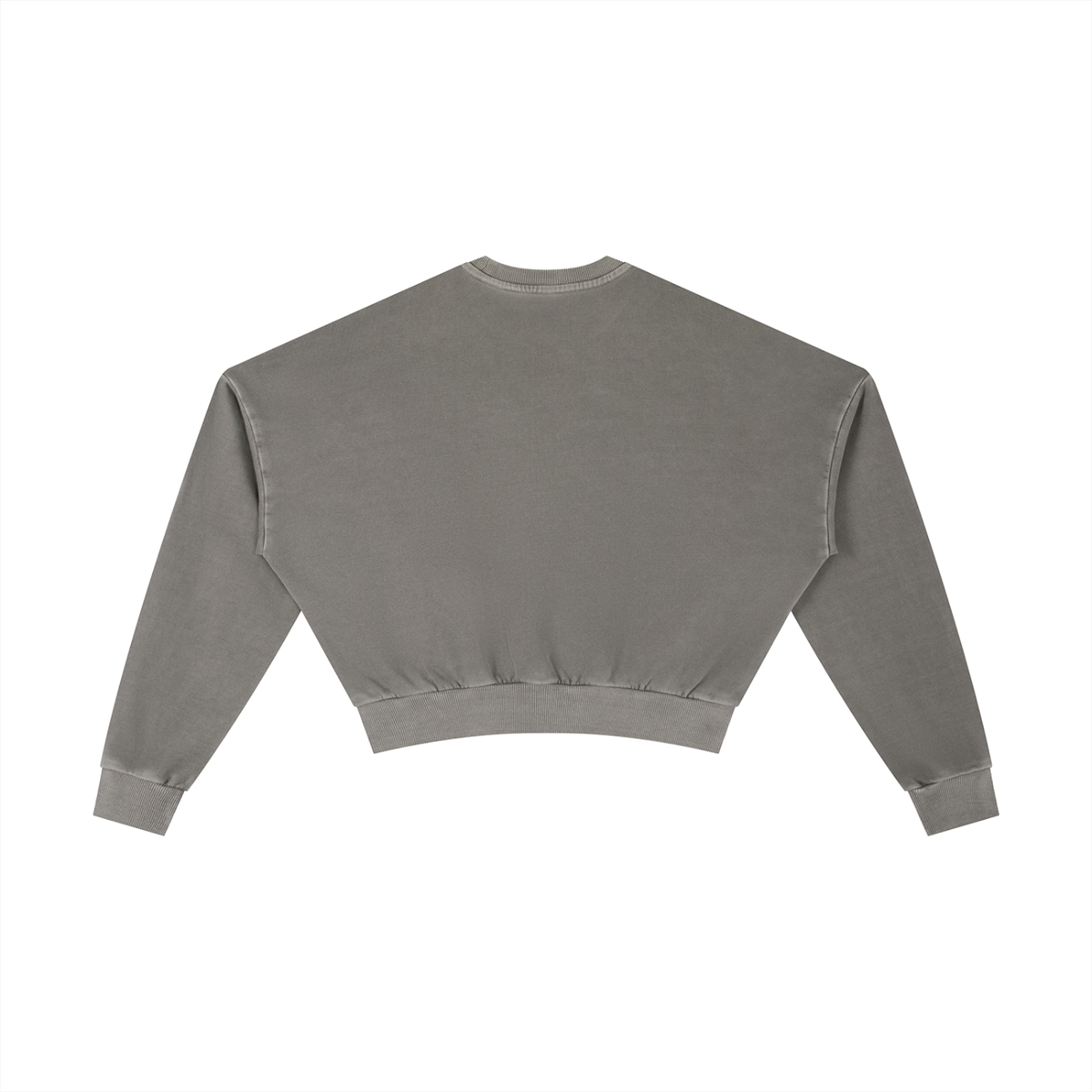 Vintage Washed Cropped Sweatshirt