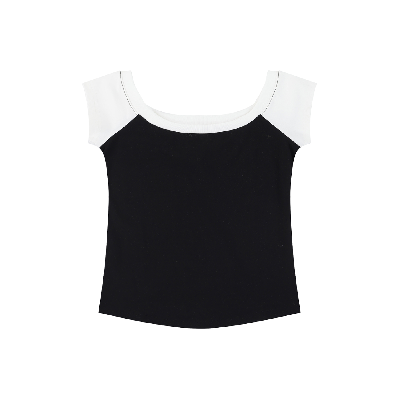 Women's Color Block Raglan Baby T-Shirt Secondary image