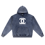 Snow Wash Oversized Hoodie