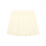 Women's A-Line Contrast Panel Slit Skirt