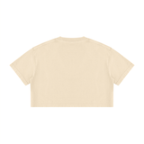 Women's Mineral Wash Cotton Crop T-Shirt