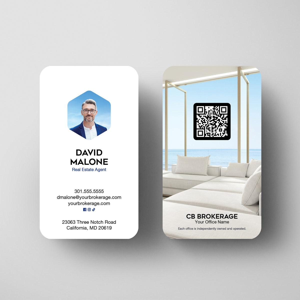 Coldwell Banker Business Card Template 027 | Custom Design & Print