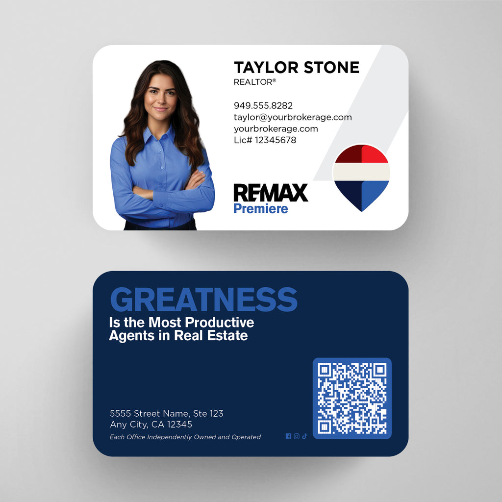 RE/MAX Business Card Template 004 | Custom Design & Print