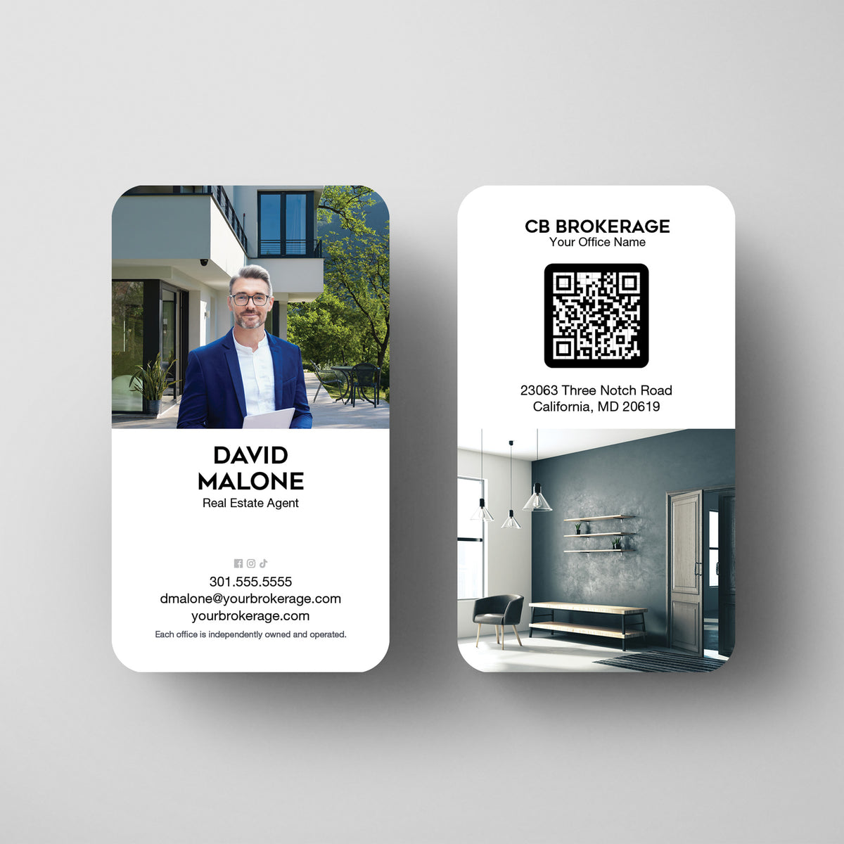 Coldwell Banker Business Card Template 029 | Custom Design & Print