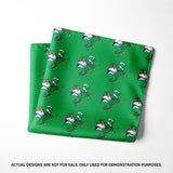 Green Pattern Pocket Square
