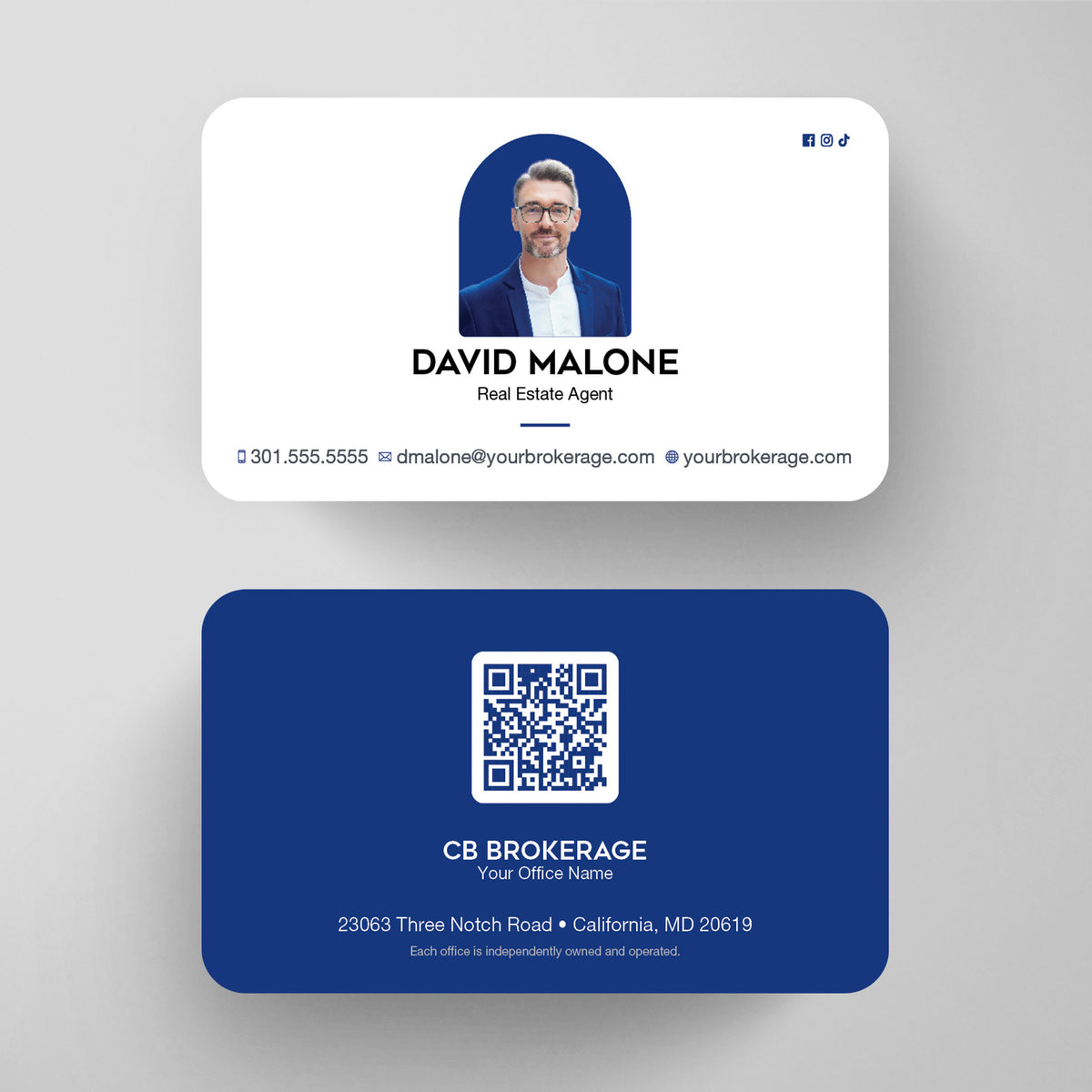 Coldwell Banker Business Card Template 005 | Custom Design & Print