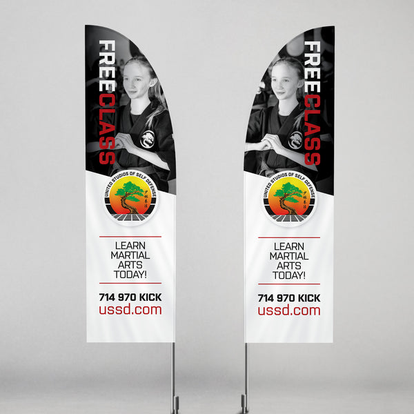 USSD Feather Flags