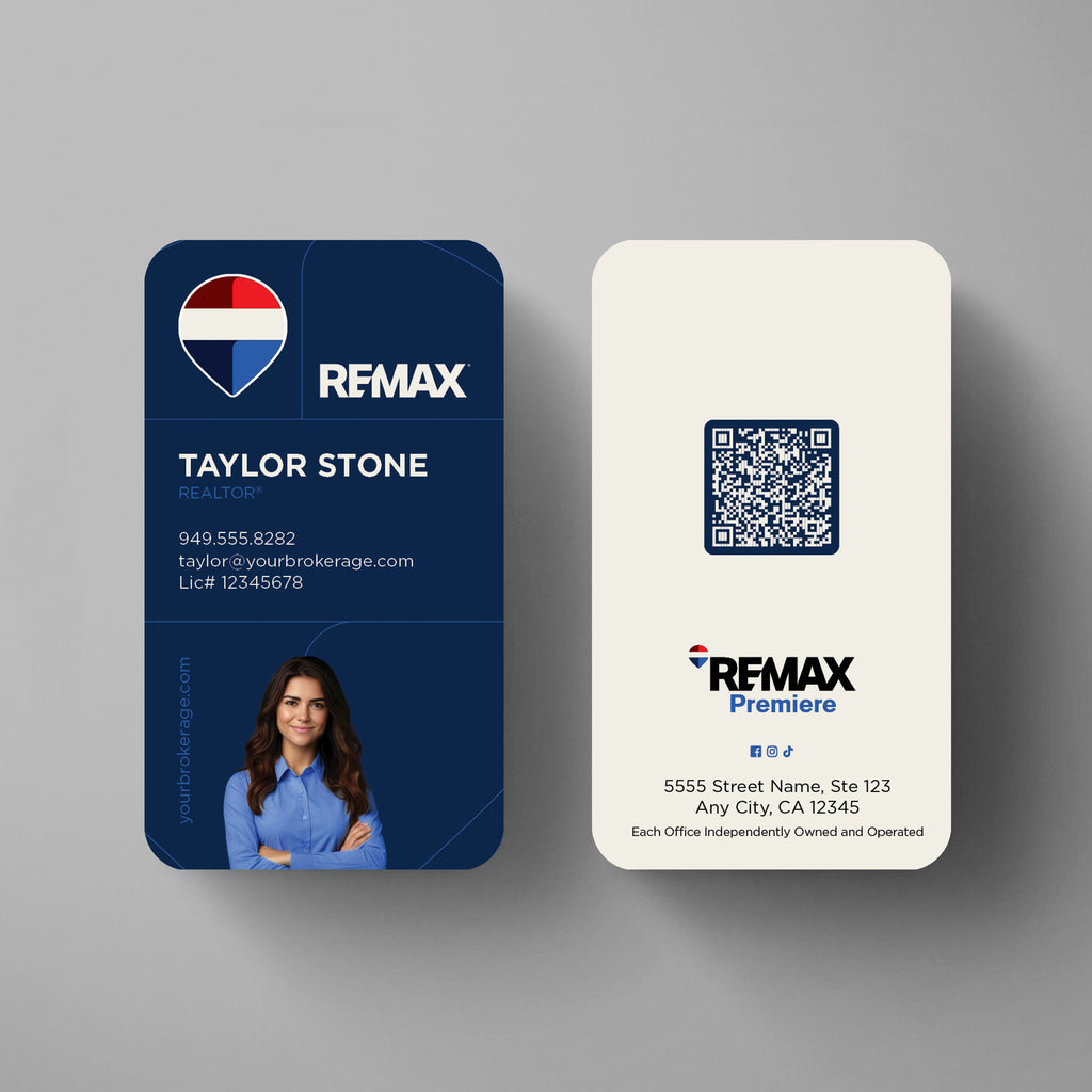 RE/MAX Business Card Template 016 | Custom Design & Print