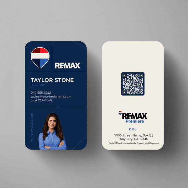 RE/MAX Business Card Template 016 | Custom Design & Print