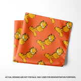Orange Pattern Pocket Square
