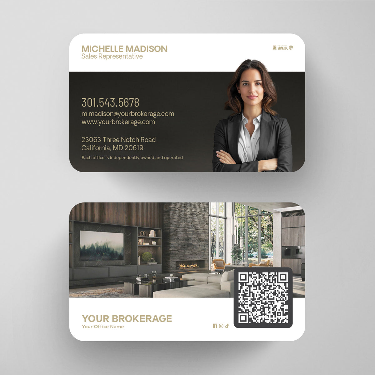 Century 21 Business Card Template 012 | Custom Design & Print