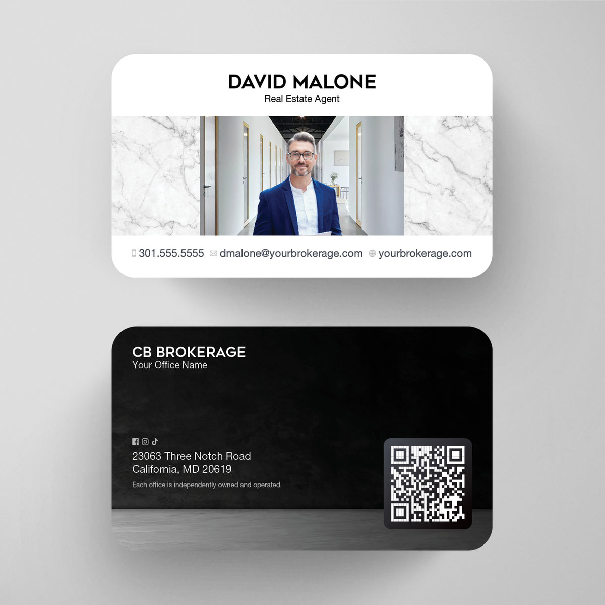 Coldwell Banker Business Card Template 012 | Custom Design & Print