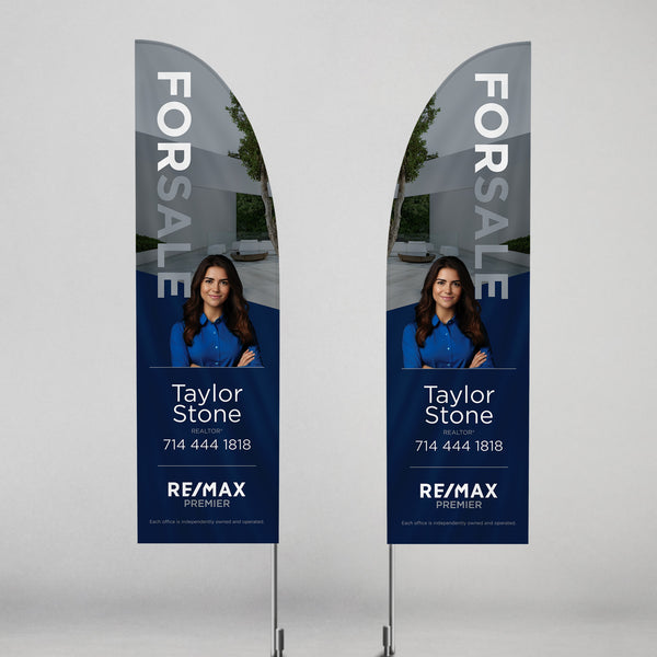 RE/MAX Premium Feather Flags