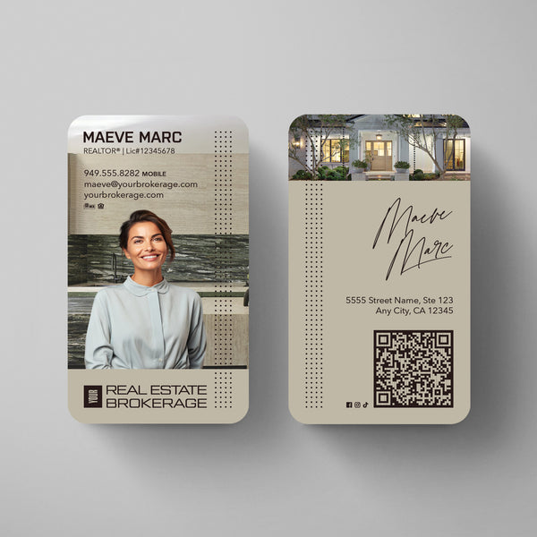 Your Brokerage Business Card Template 027 | Custom Design & Print