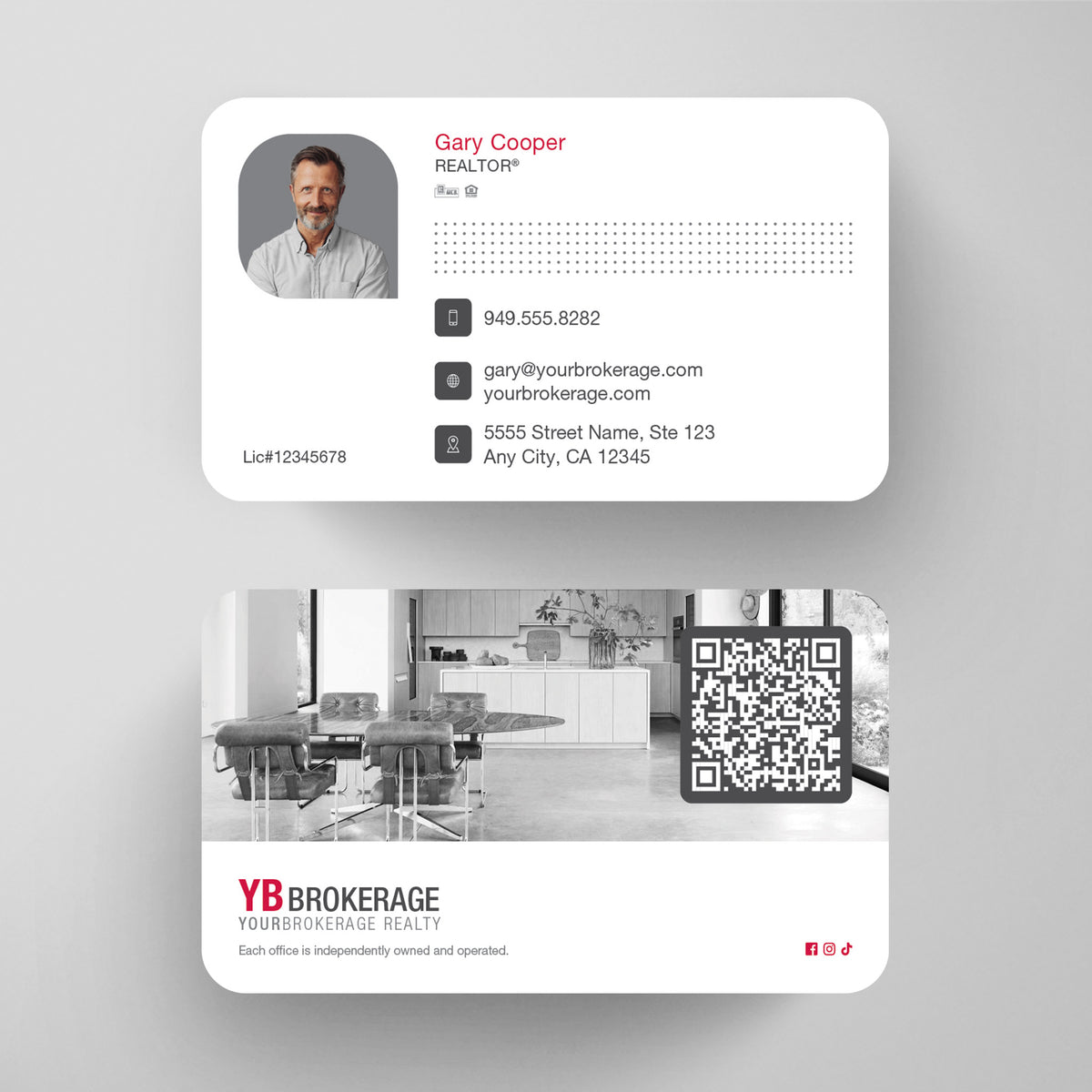 Keller Williams Business Card Template 016 | Custom Design & Print Main image