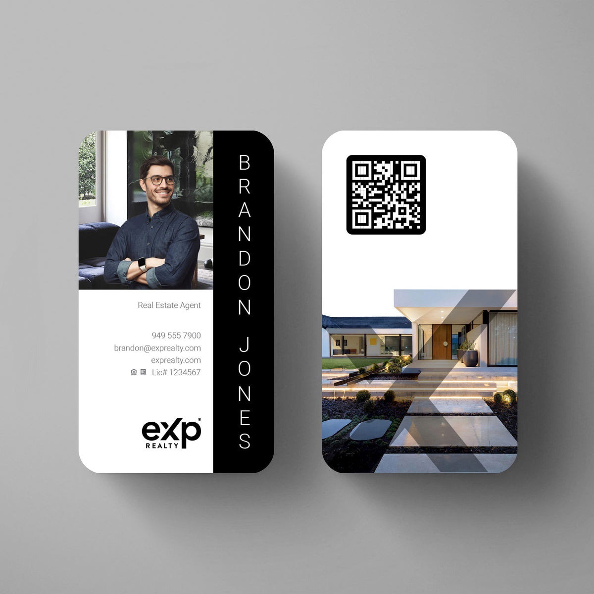 eXp Realty Business Card Template 013 | Custom Design & Print Main image