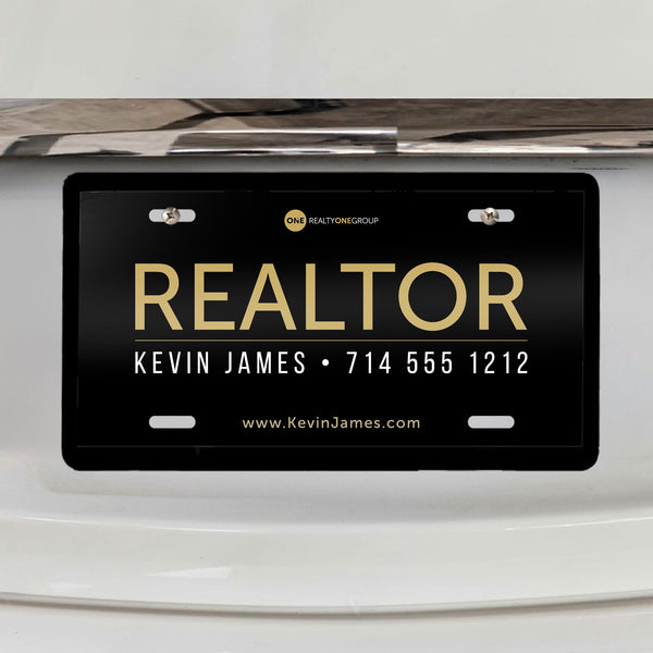Realty ONE Group License Plate