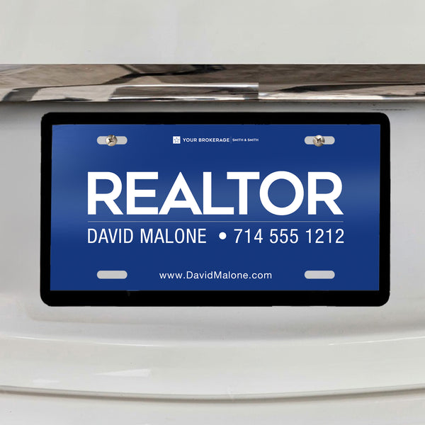 Coldwell Banker License Plate
