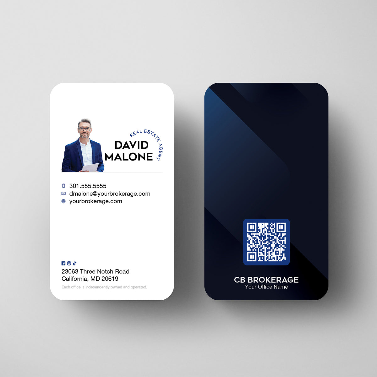 Coldwell Banker Business Card Template 021 | Custom Design & Print