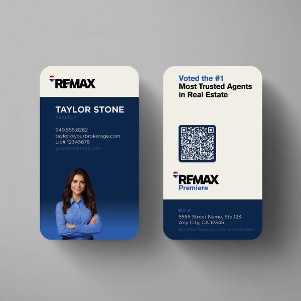 RE/MAX Business Card Template 017 | Custom Design & Print