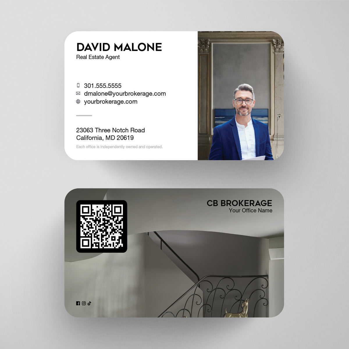 Coldwell Banker Business Card Template 013 | Custom Design & Print