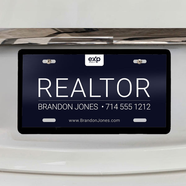 EXP Realty License Plate