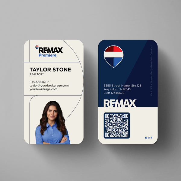 RE/MAX Business Card Template 011 | Custom Design & Print