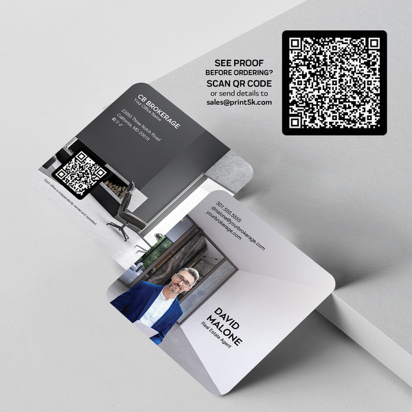 Coldwell Banker 3x3 Square Business Card Template 010 | Custom Design & Print