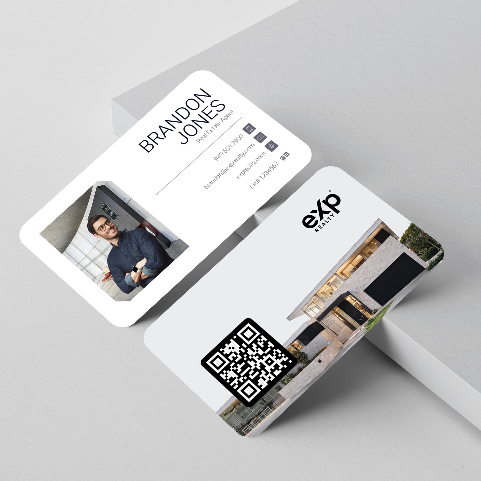 eXp Realty Business Card Template 021 | Custom Design & Print Secondary image