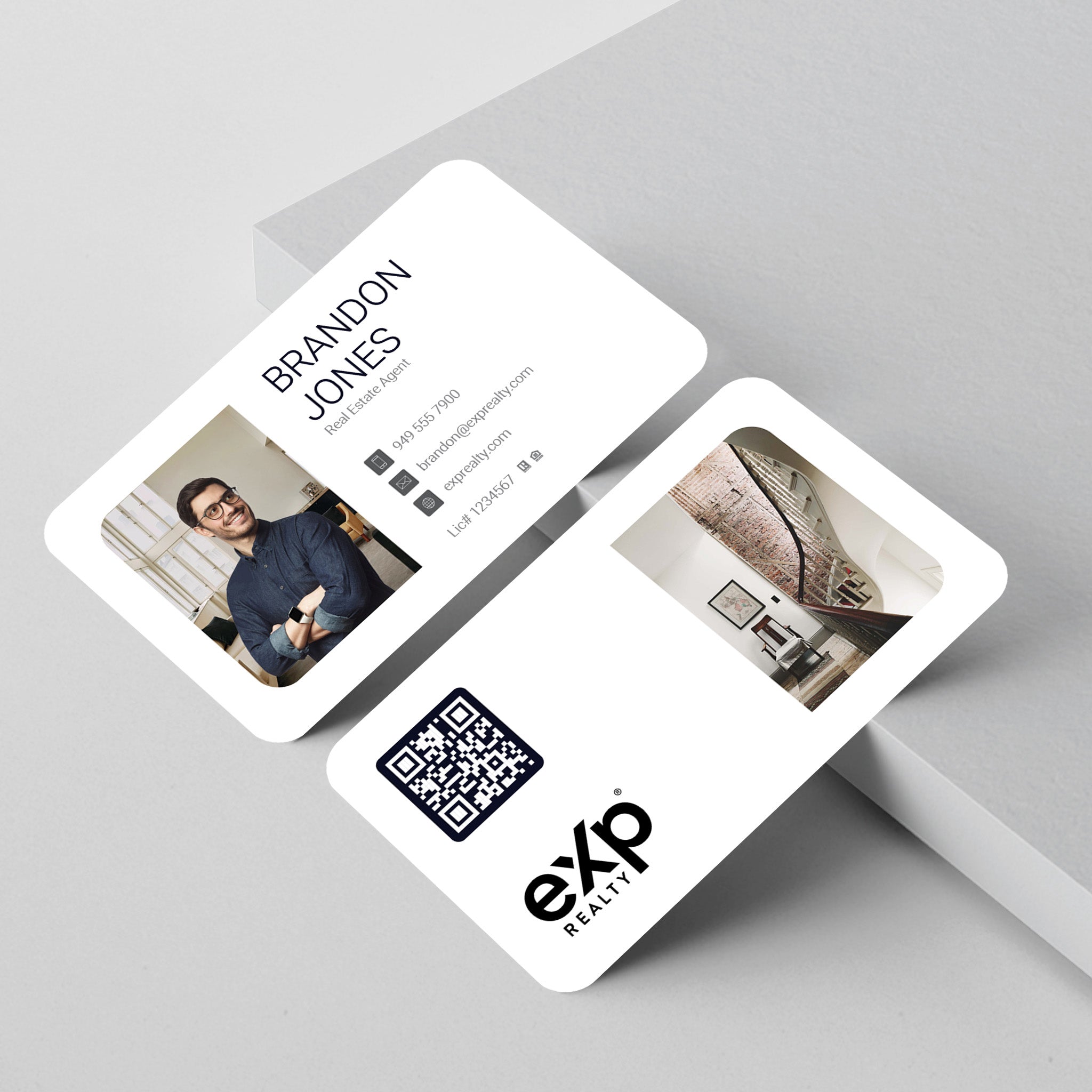 eXp Realty Business Card Template 018 | Custom Design & Print Secondary image