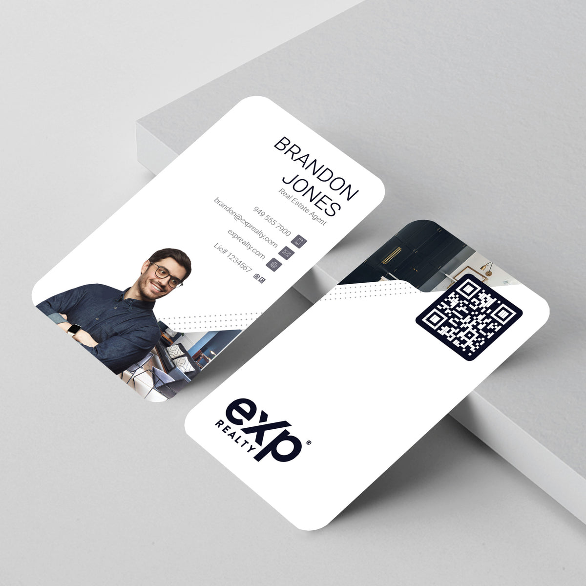 eXp Realty Business Card Template 007 | Custom Design & Print