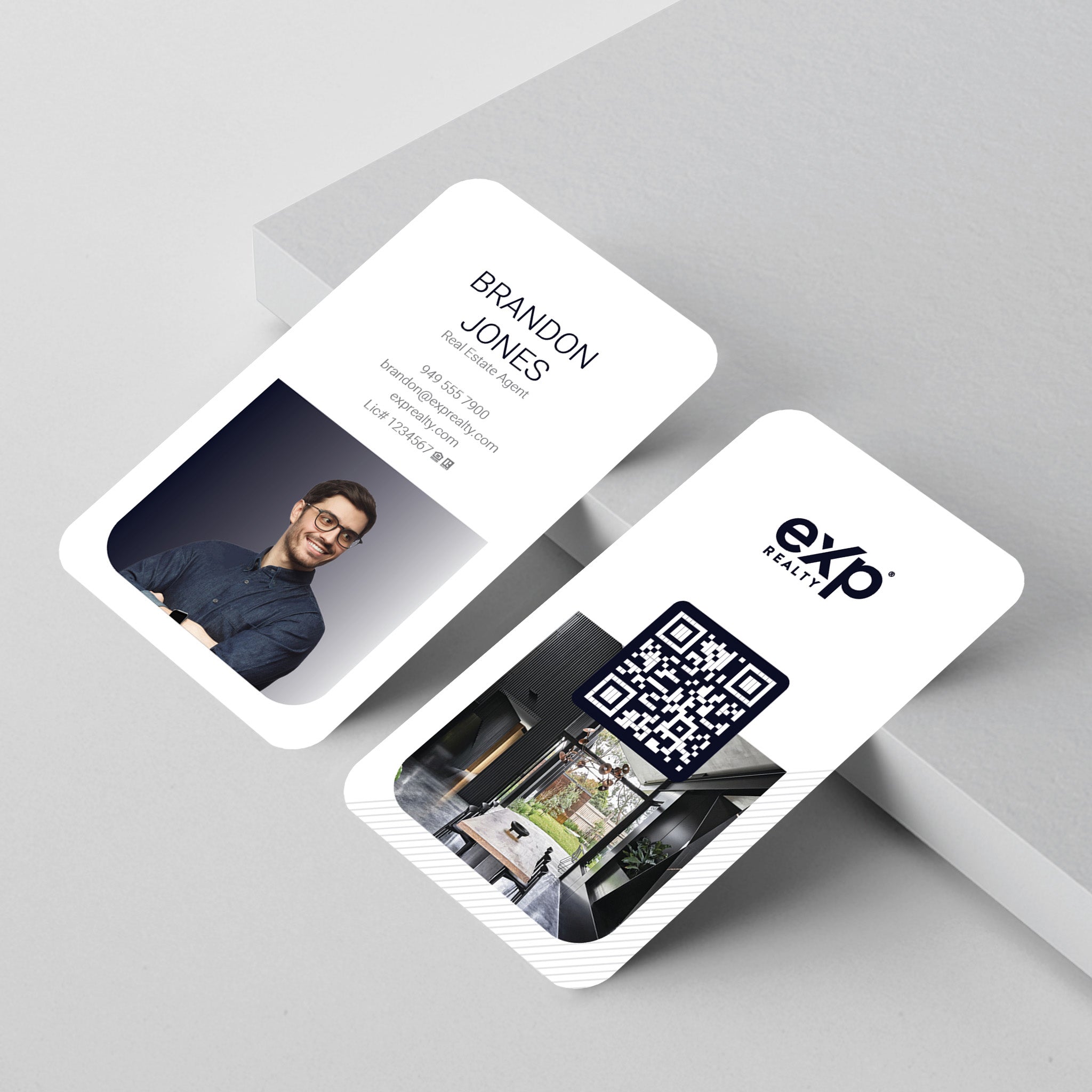 eXp Realty Business Card Template 010 | Custom Design & Print Secondary image