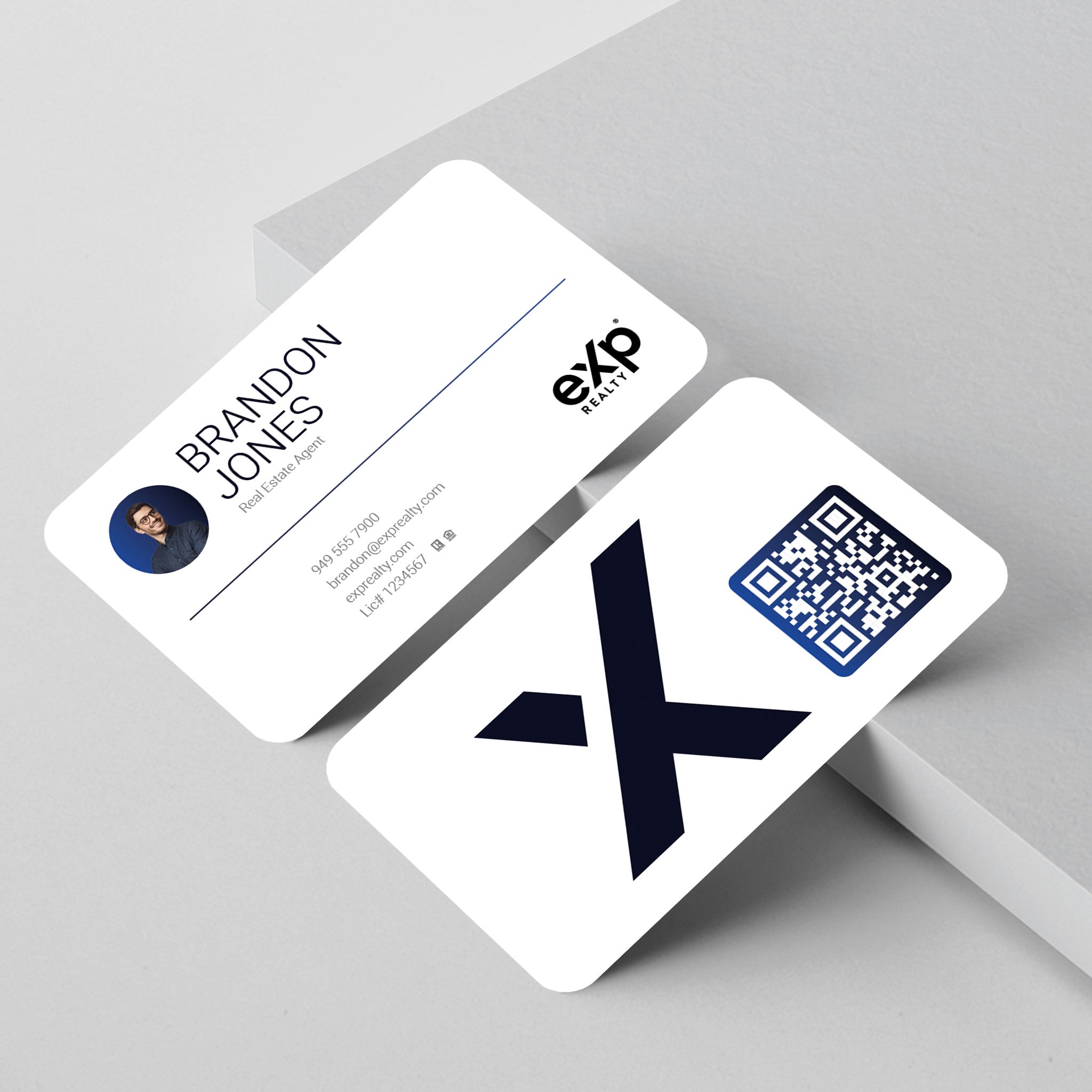 eXp Realty Business Card Template 025 | Custom Design & Print Secondary image