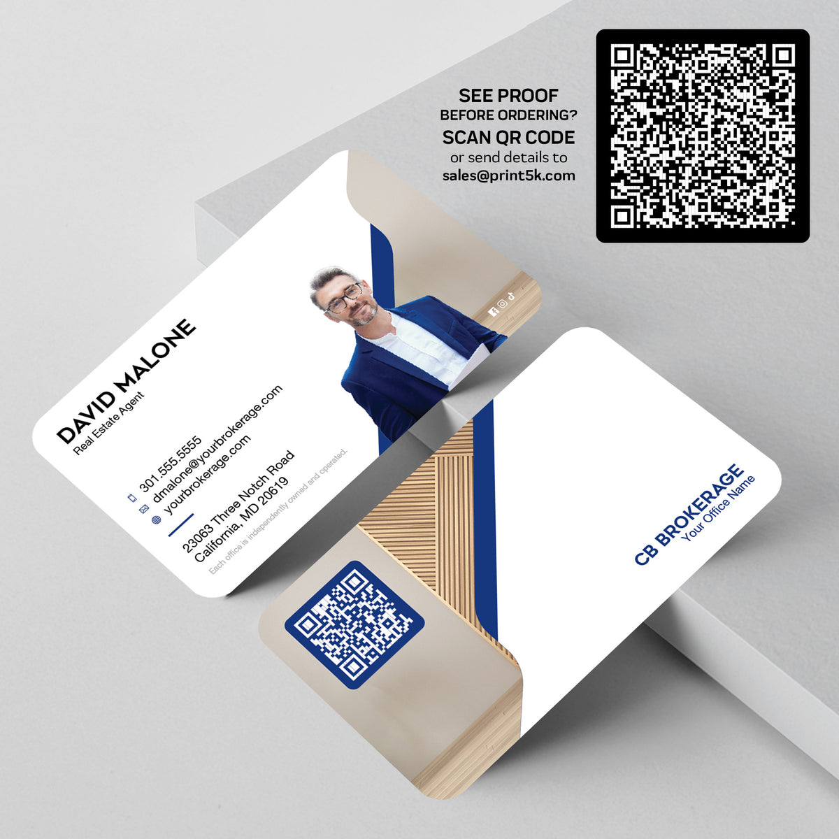 Coldwell Banker Business Card Template 009 | Custom Design & Print
