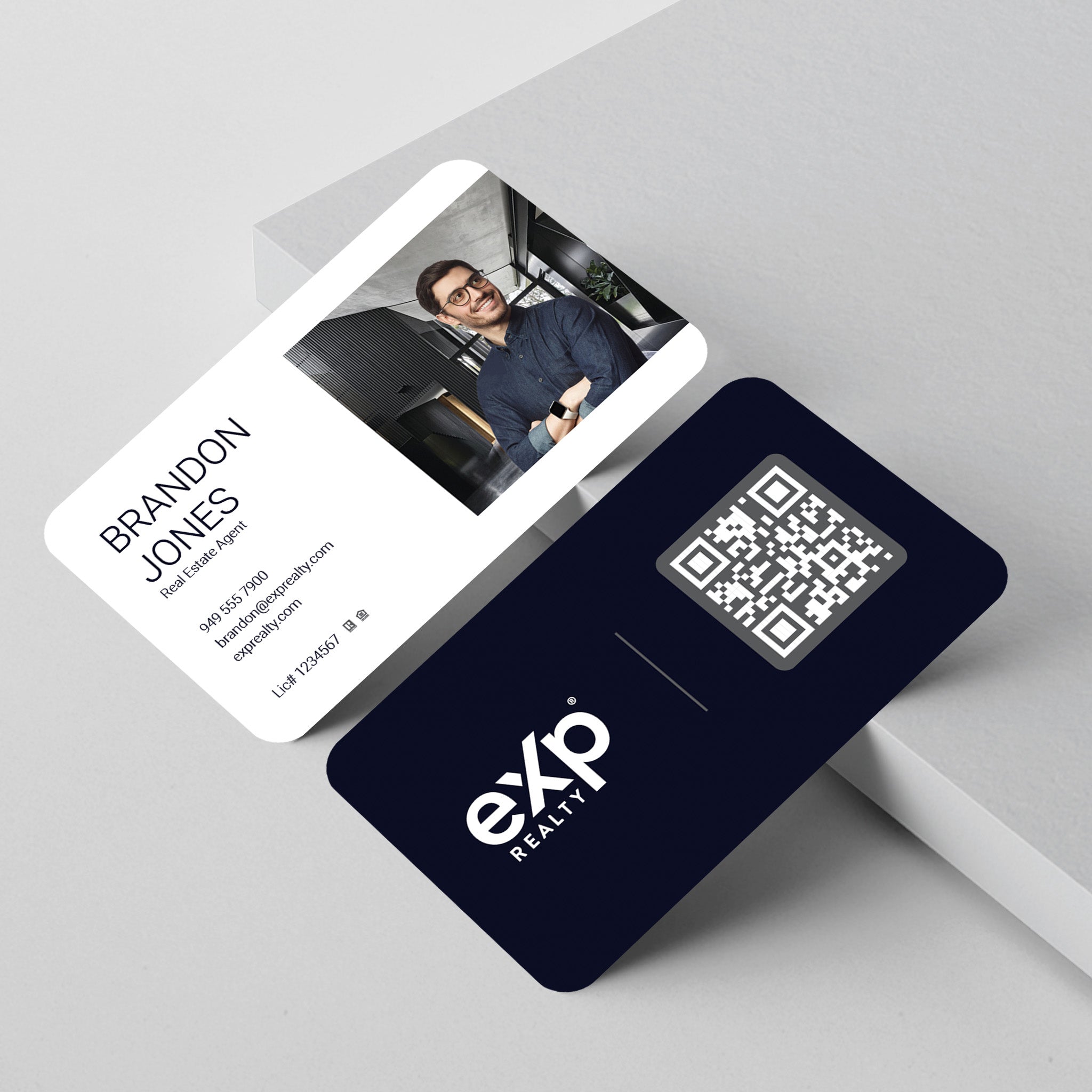eXp Realty Business Card Template 016 | Custom Design & Print Secondary image