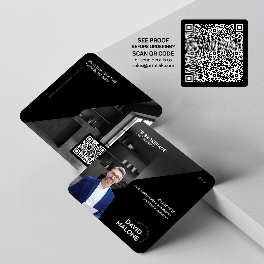 Coldwell Banker 3x3 Square Business Card Template 007 | Custom Design & Print
