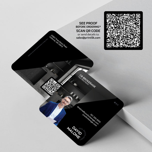 Coldwell Banker 3x3 Square Business Card Template 007 | Custom Design & Print