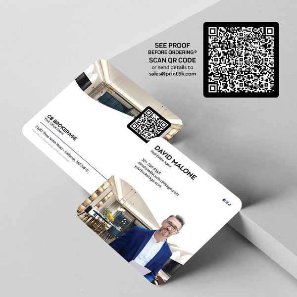 Coldwell Banker 3x3 Square Business Card Template 006 | Custom Design & Print