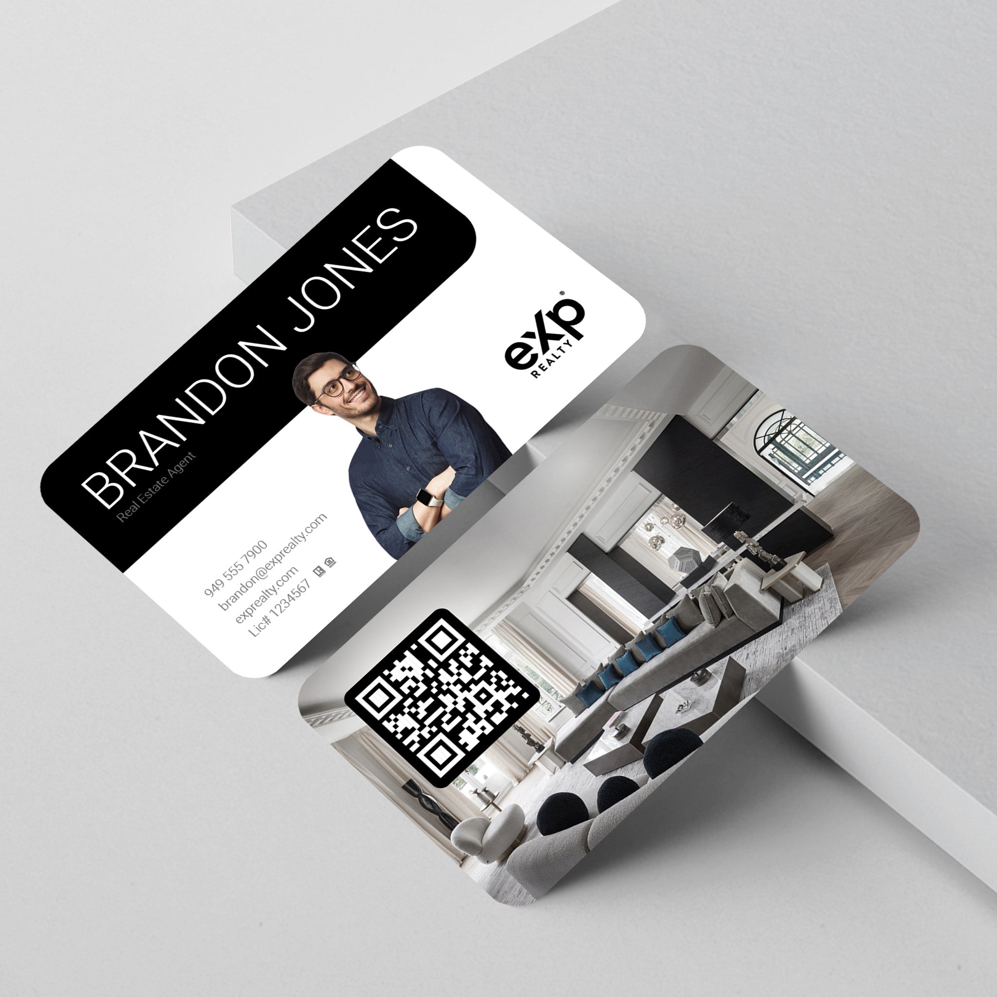 eXp Realty Business Card Template 026 | Custom Design & Print Secondary image